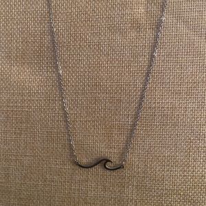 Wave Necklace - Silver Fashion Jewelry